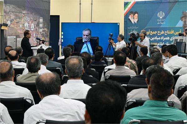 بهره‌برداری از طرح جمع‌آوری گازهای مشعل ایلام 6