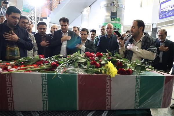 میزبانی شرکت بهره برداری نفت و گاز زاگرس جنوبی از شهید گمنام 3