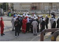 بازدید مدیرعامل شرکت ملی نفت ایران از واحد بهره‌برداری و نمک‌زدایی نفت‌شهر 3