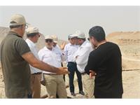بازدید مدیرعامل نفت مرکزی از پروژه توسعه میدان گازی دی 10