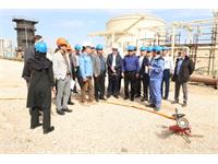 بازدید سرپرست اداره کل تشکیلات، روش‌ها و تعالی سازمانی وزارت نفت و هیأت همراه از منطقه عملیاتی خشت 3