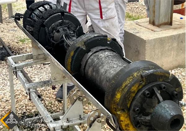 نخستین توپک هوشمند تمام ایرانی در میدان گازی تابناک با موفقیت رانده شد 8