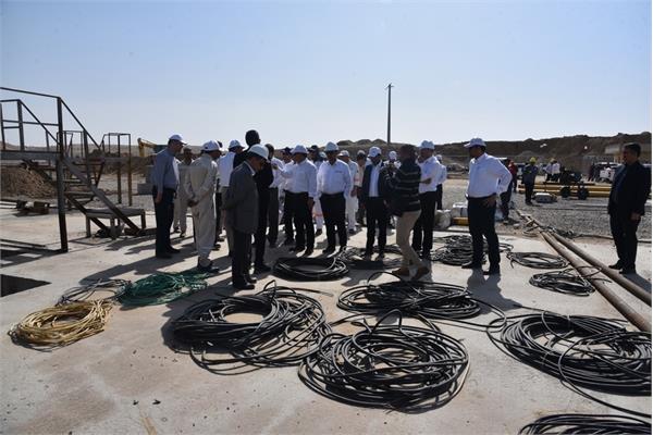 بازدید از طرح توسعه میدان توس مدیر عامل شرکت نفت مناطق مرکزی ایران 10