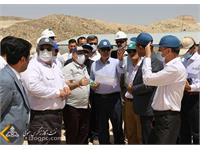 بازدید مدیر عامل نفت مناطق مرکزی ایران از منطقه عملیاتی پارسیان 20