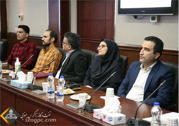 نشست صمیمی مدیرعامل شرکت نفت مناطق مرکزی ایران با کارکنان اداره بازرسی و حفاظت فنی 12