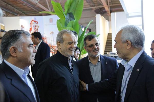 بازدید رئیس‌جمهوری از بیست‌ونهمین نمایشگاه نفت / ۱ 7