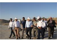 بازدید مدیرعامل نفت‌ مناطق مرکزی ایران از میدان‌های گازی باباقیر و بانکول 14