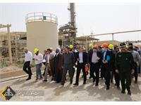 بازدید مدیرعامل شرکت نفت مناطق مرکزی ایران و هیات همراه از میدان نفتی خشت 16