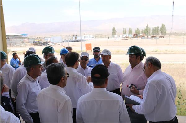 بازدید مدیر عامل از منطقه سروستان 2