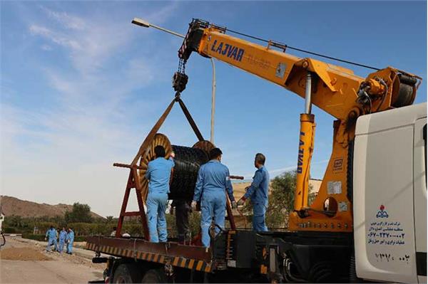 پوشش شبکه فیبر نوری ناحیه دالان 11