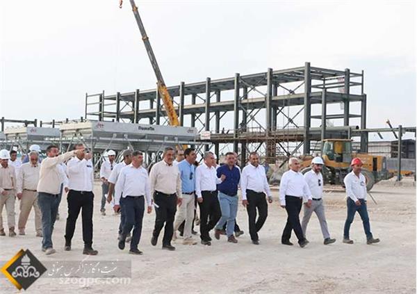 بازدید دوره ای مهندس مهدی حیدری از منطقه عملیاتی پارسیان 6