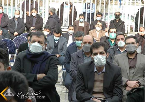 مراسم گرامیداشت دومین سالگرد شهادت حاج قاسم سلیمانی در مقبره شهدای وزارت نفت 7