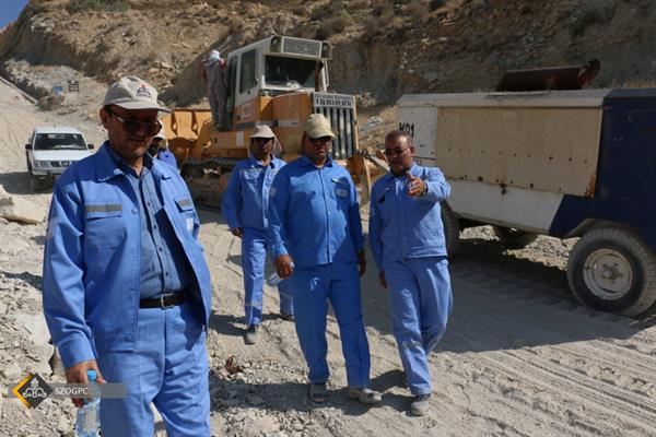 بازدید مدیرعامل زاگرس جنوبی از تعمیرات اساسی منطقه عملیاتی نار و کنگان 17