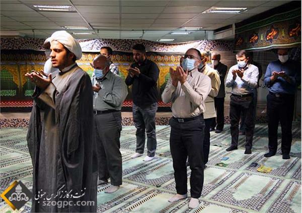 برگزاری مراسم عزاداری اربعین حسینی و برپایی ایستگاه صلواتی در ستاد نفت مرکزی 1