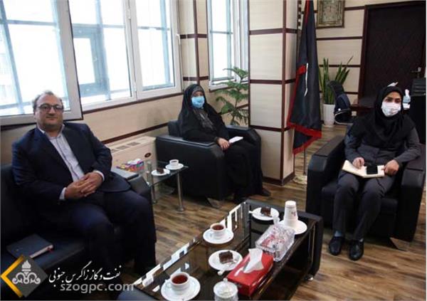 دیدار مدیرعامل نفت مرکزی با رئیس روابط عمومی شرکت ملی نفت ایران 8