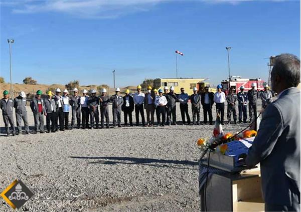 آیین افتتاح چاه شماره ۷۳ خانگیران 7