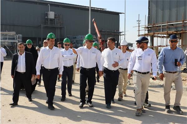 بازدید مدیر عامل شرکت نفت مناطق مرکزی ایران از منطقه عملیاتی پارسیان 13