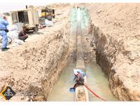 تداوم تعمیرات اساسی و ایمن سازی مراکز تفکیک در منطقه عملیاتی نار و کنگان 3