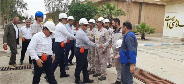 بازدید مدیرعامل شرکت نفت مناطق مرکزی ایران از مناطق عملیاتی نفت شهر و تنگ بیجار 8