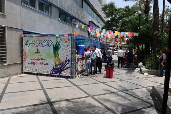 برپایی موکب و ایستگاه صلواتی به مناسبت دهه امامت و ولایت 3