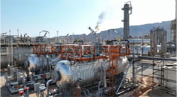 بهره‌برداری میدان نفتی دانان در استان ایلام 4