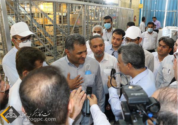 بازدید مدیرعامل شرکت نفت مناطق مرکزی ایران از منطقه عملیاتی سرخون و گشوی جنوبی 5