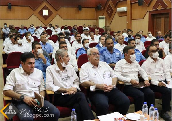 دیدار مدیرعامل زاگرس جنوبی با کارکنان منطقه عملیاتی نار و کنگان 12