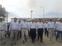 بازدید مدیر عامل نفت مناطق مرکزی ایران از پروژه های احداث ایستگاه تقویت فشار چشمه خوش ، دهلران و نیز میدان دانان 3