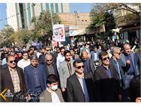 حضور کارکنان زاگرس جنوبی در مراسم تشییع شهدای عملیات تروریستی حرم مطهر شاهچراغ (ع) 4
