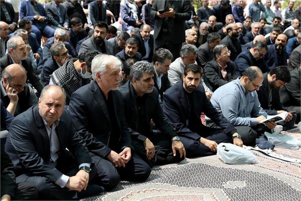 آیین بزرگداشت رئیس‌جمهوری شهید و همراهان در وزارت نفت 10