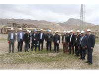 بازدید مدیر عامل نفت مناطق مرکزی از میدانهای گازی تنگ بیجار ، باباقیر و بانکول 7