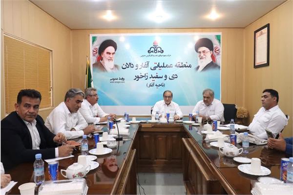 بازدید مدیر عامل شرکت بهره برداری نفت و‌گاز زاگرس جنوبی از ناحیه آغار و منطقه عملیاتی پارسیان 5