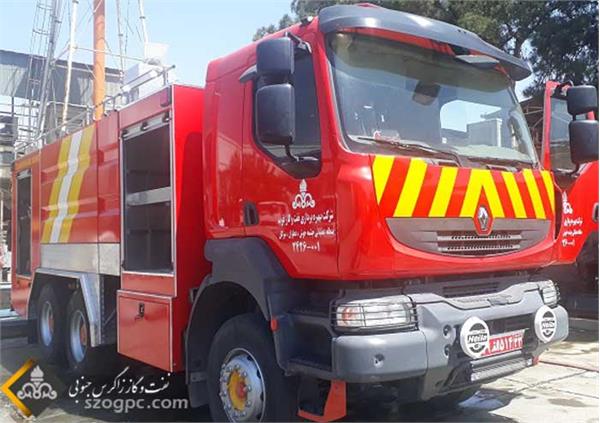 تعمیر و بروز رسانی تجهیزات ایمنی و آتش نشانی منطقه عملیاتی دهلران 1