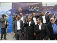 بازدید مدیر عامل شرکت نفت مناطق مرکزی ایران از بیست و هشتمین نمایشگاه بین المللی نفت ، گاز ، پالایش و پتروشیمی تهران 8