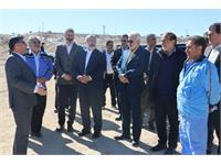 بازدید رییس منطقه ۳ سازمان بازرسی کل کشور و مدیر کل دیوان محاسبات استان فارس و هیأت همراه از منطقه عملیاتی آغار و دالان 38