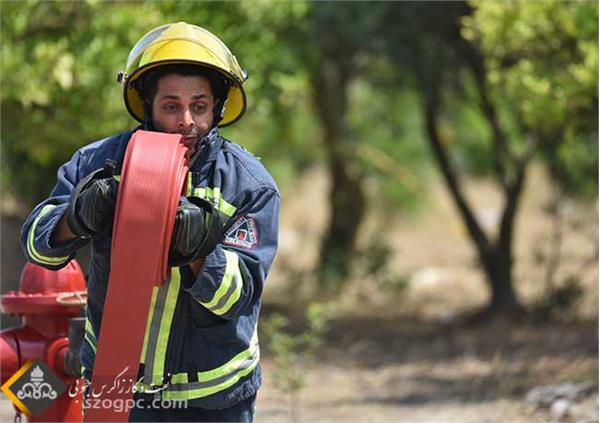 عناوین برتر آتش نشانان شرکت نفت مناطق مرکزی ایران 11