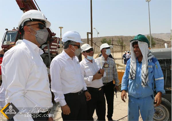 بازدید مهندس حیدری از پالایشگاه فراشبند 19