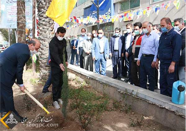 استقبال زاگرس جنوبی با کاشت نهای در روز درختکاری 21