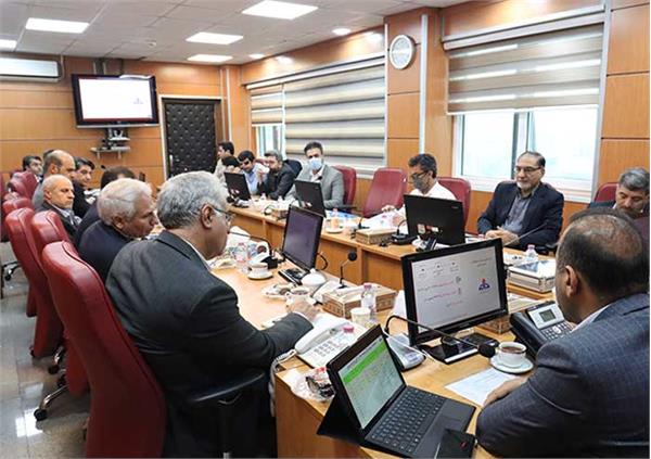 جلسه مدیر عامل زاگرس با مهندسی و ساختمان نفت مرکزی 4