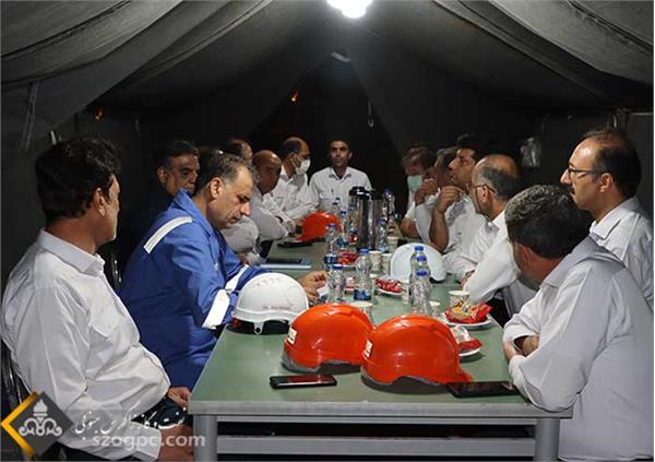 پایان تعمیرات اساسی منطقه عملیاتی پارسیان 11