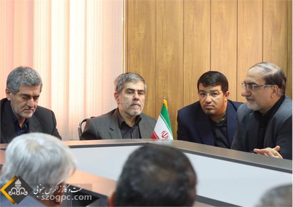 بازدید استاندار فارس از منطقه خشت 25