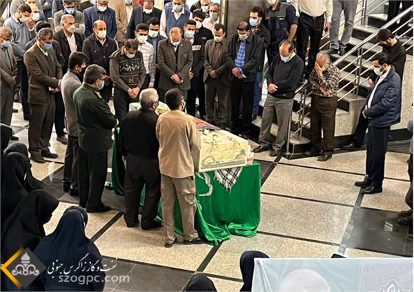 میزبانی شرکت بهره برداری نفت و گاز زاگرس جنوبی از شهید گمنام 10