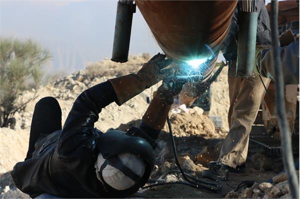 احداث خط لوله ۱۲ اینچ در دالان، باعث افزایش تولید گاز شد 16