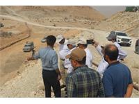 بازدید مدیرعامل نفت مرکزی از پروژه توسعه میدان گازی دی 13