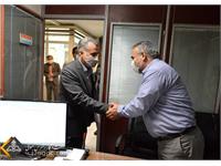 بازدید مدیرعامل شرکت نفت مناطق مرکزی ایران از ستاد شرکت بهره برداری نفت و گاز شرق 5