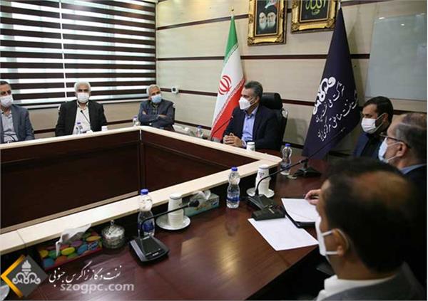 برگزاری مراسم معارفه سرپرست بازرسی و رسیدگی به شکایات شرکت نفت مناطق مرکزی ایران 9