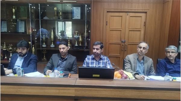 جلسه هم اندیشی فرمانده محترم پایگاه مقاومت بسیج شرکت بهره‌برداری نفت و گاز زاگرس جنوبی 2