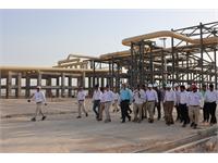 بازدید مدیر عامل شرکت نفت مناطق مرکزی ایران از ایستگاه تقویت فشار وراوی 26