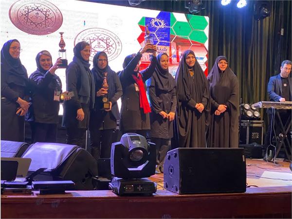 درخشش بانوان ورزشکار نفت مناطق مرکزی ایران در مسابقات سراسری ملی نفت ایران 5