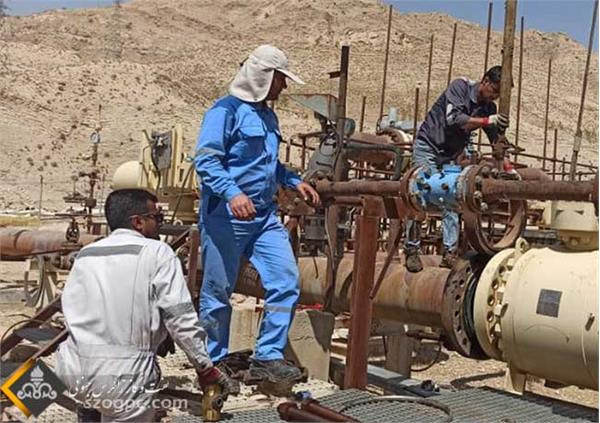 تعمیرات اساسی منطقه عملیاتی تنگ بیجار 5